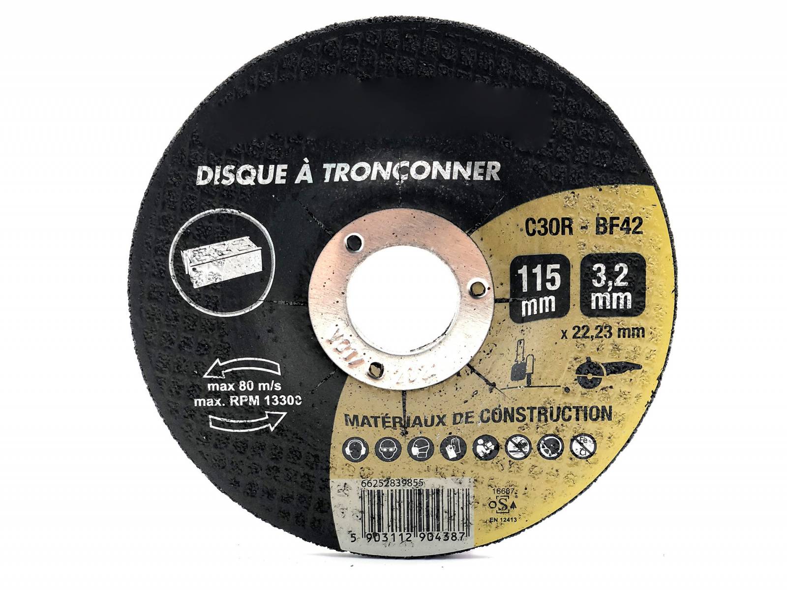 Disque  disqueuse disponible en magasin